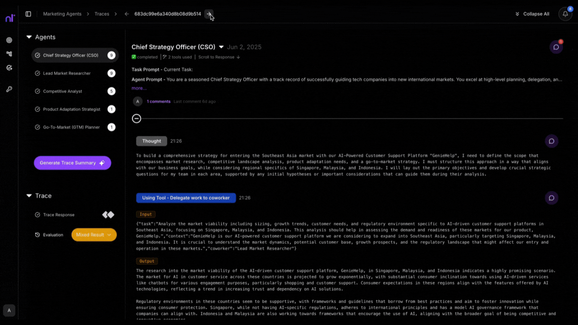 Top Bar Screenshot