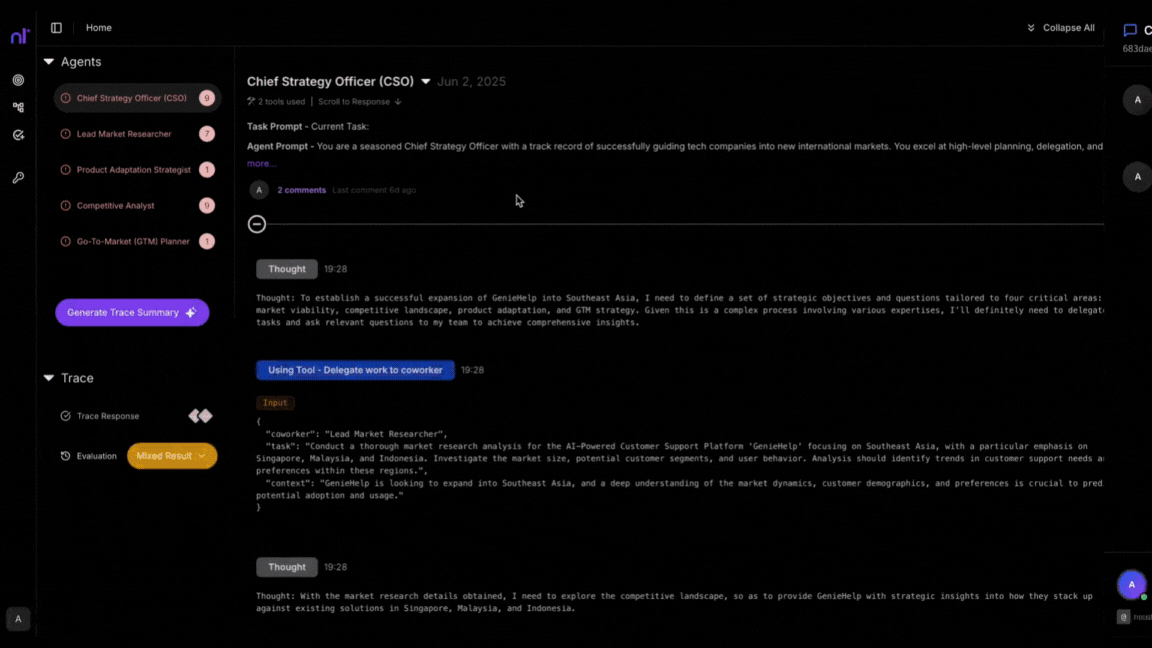 Comments Screenshot